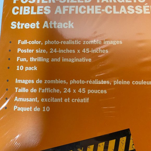 Champion Trap and Target Street Attack Zombie Target - poster size #4672 - Picture 7 of 7